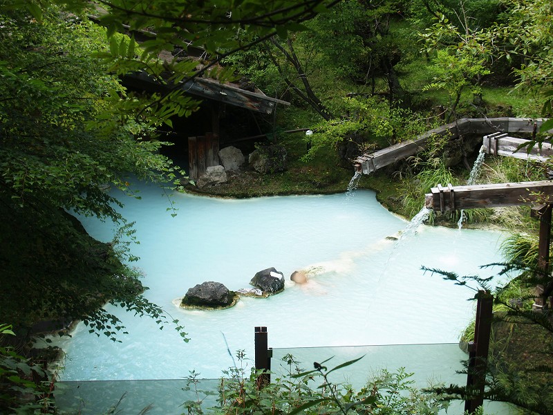 白骨温泉