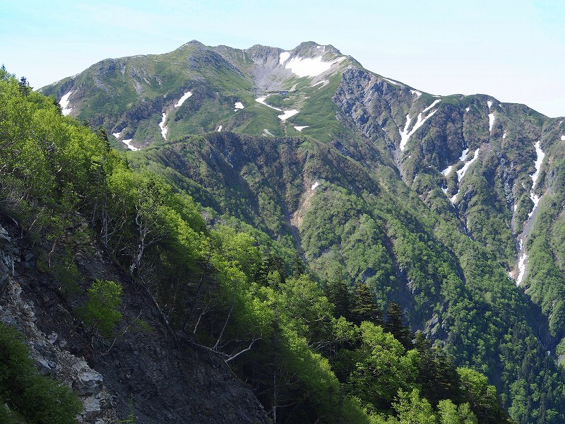 仙丈岳」 南アルプス 額装 直筆 サインあり 仙丈岳」 南アルプス 額装