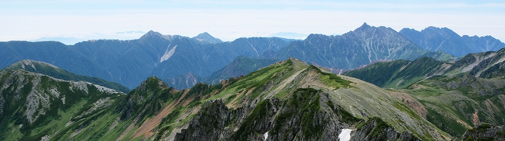 水晶岳から竹村新道で湯俣温泉の難易度-登山初心者の北アルプスルート