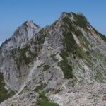 針ノ木岳～スバリ岳～赤沢岳～鳴沢岳～岩小屋沢岳