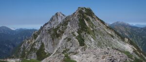 針ノ木岳～スバリ岳～赤沢岳～鳴沢岳～岩小屋沢岳