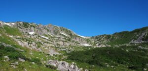 双六岳・三俣蓮華岳から黒部五郎岳