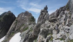 剱岳-別山尾根下山道