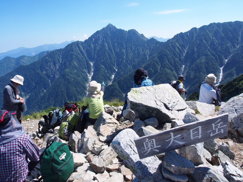 奥大日岳からの剱岳