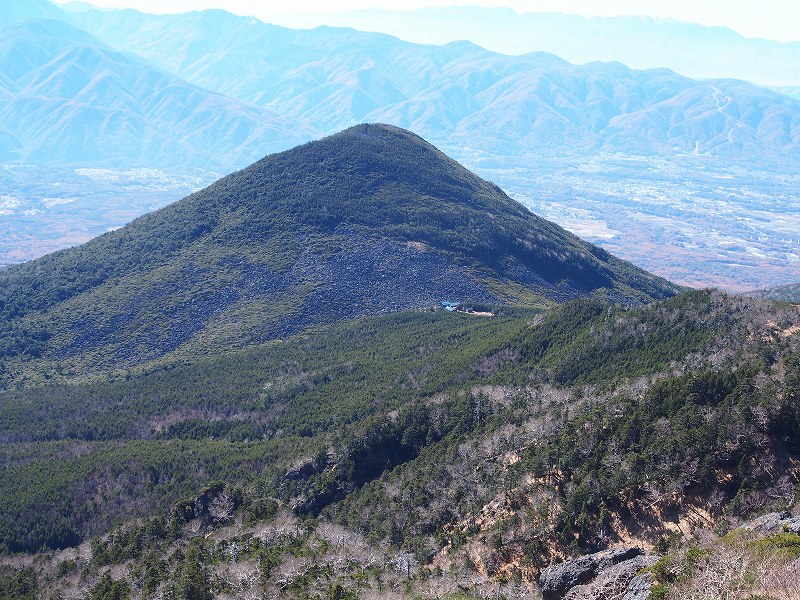 編笠山