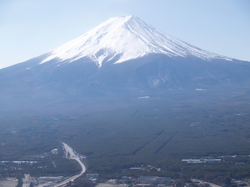 吉田口からの富士山