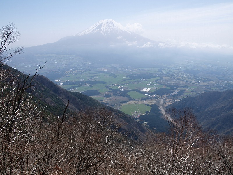 富士山展望台から望む富士山