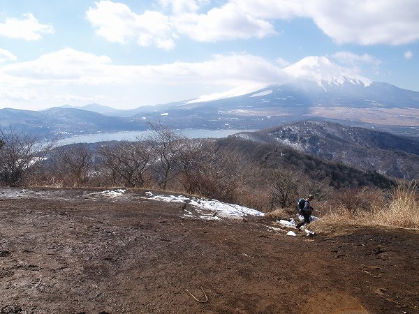 山中湖と富士山の絶景
