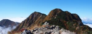 徳本峠から霞沢岳