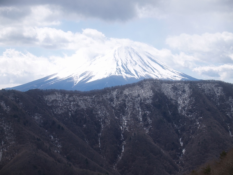 釈迦ヶ岳からの富士山