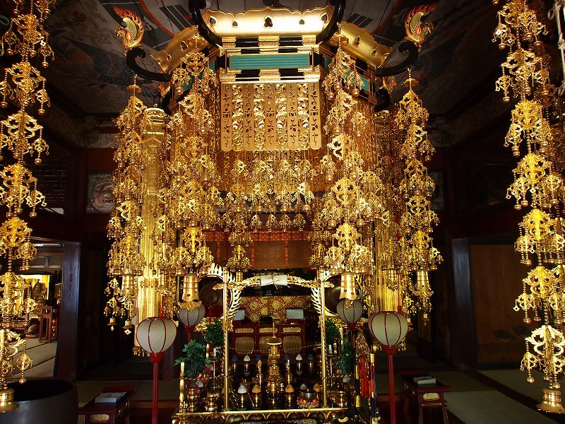 東円寺の天井に描かれた鳳凰