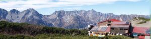 蝶ヶ岳・三股登山ルート