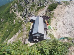 八峰キレット小屋 山小屋登山初心者の北アルプス登山ルートガイド