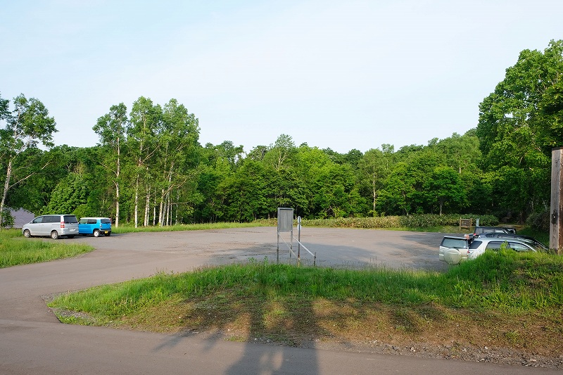 羊蹄自然公園の無料駐車場