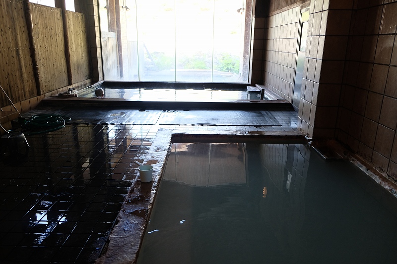 ニセコ五色温泉旅館の内風呂