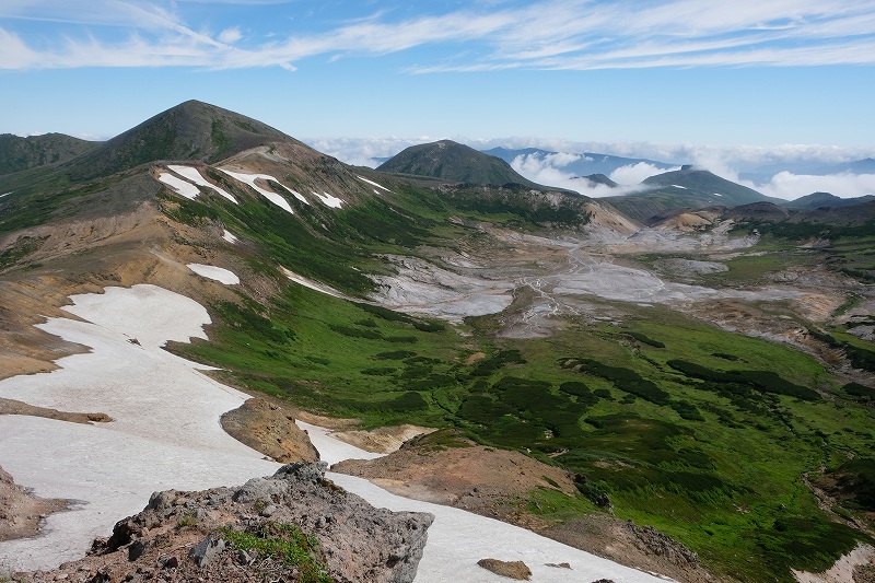 銭単位切手】大雪山国立公園 小型シート 北鎮岳旭岳層雲峡十勝
