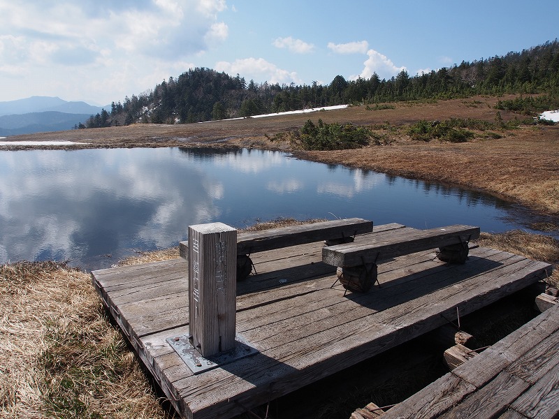 熊沢田代の池塘