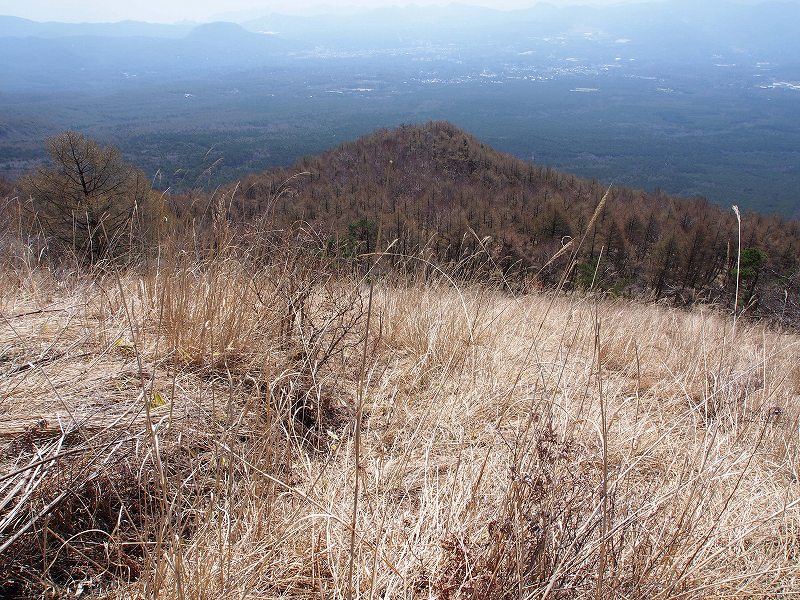 石尊山 から、軽井沢を望む