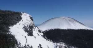 冬季浅間山-車坂峠から黒斑山コース