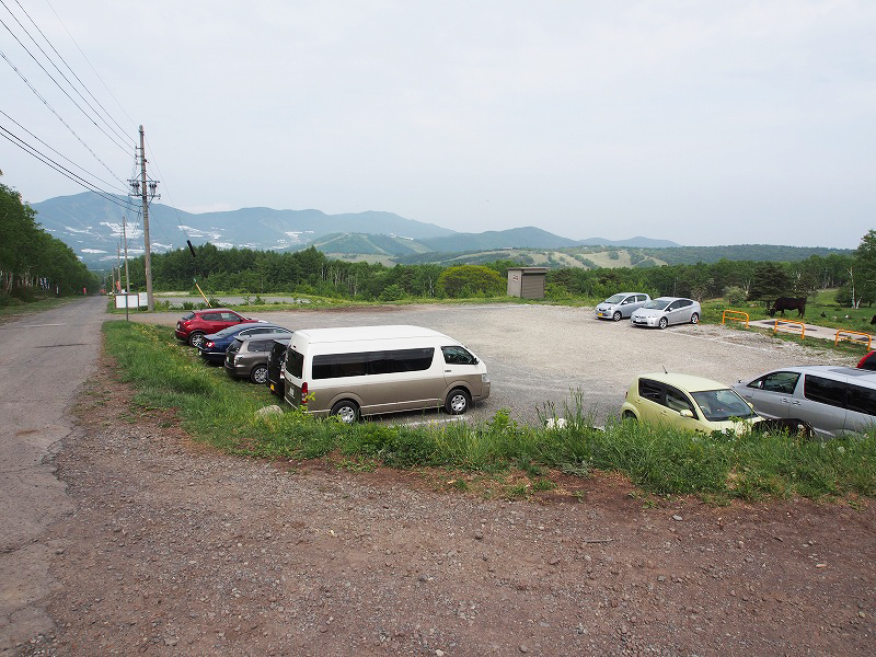菅平牧場駐車場