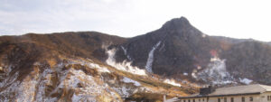 箱根山-大涌谷から冠ヶ岳～神山～駒ヶ岳コース