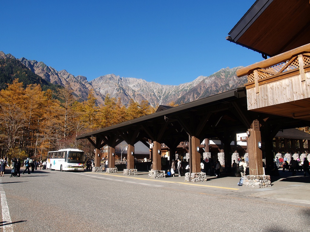 北アルプスの登山口の駐車場とアクセス