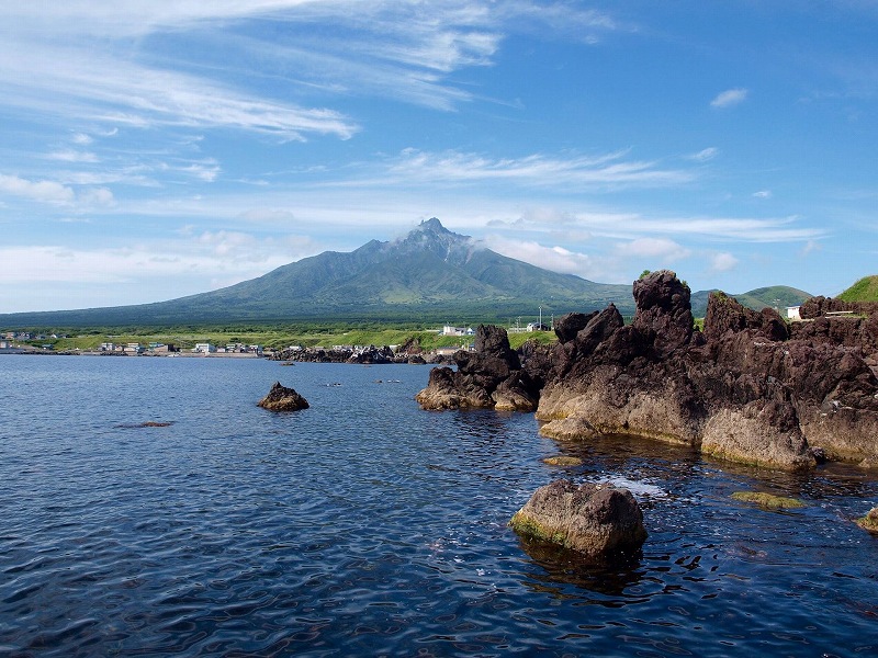 利尻岳ライブカメラ